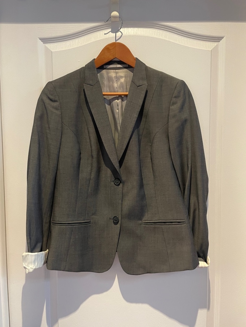 Tiger of Sweden Gray Tailored Blazer - Two-Button Sport Coat